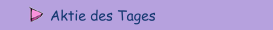 Aktie des Tages